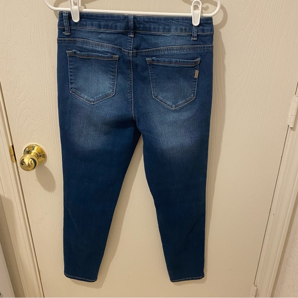 1822 Women’s Denim Ankle Blue Jeans Sz 10 - Picture 2 of 9